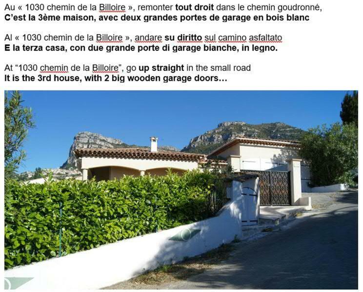 Bed & Breakfast Les Lillas Saint-Jeannet  Exteriér fotografie